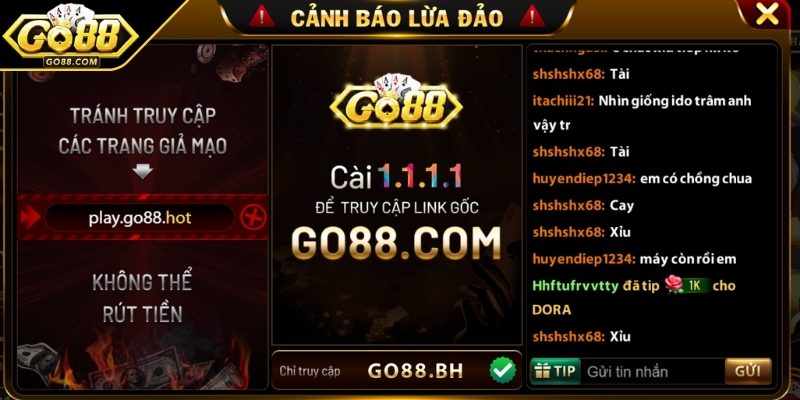 Go88 Bh – Link Mới Nhất Truy Cập Cổng Game Go88 Ổn Định 3 Cách xử lý lỗi truy cập Go88bh
